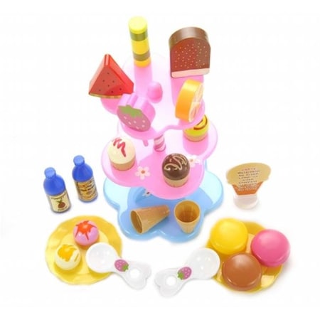 AZ Trading & Import PS611 Sweet; Ice Cream & Desserts Tower Playset